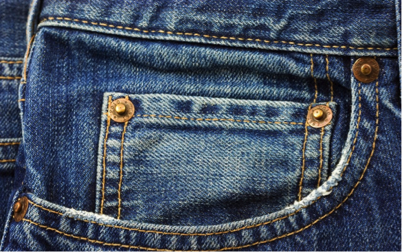 small pocket in jeans for pocket watches