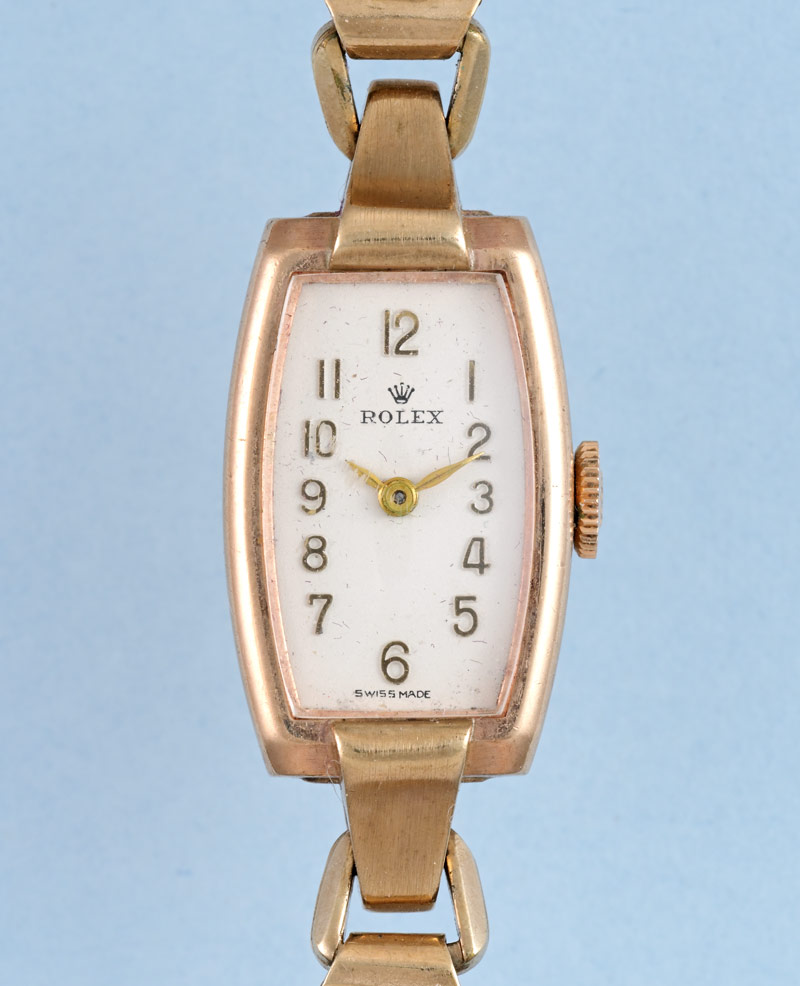 Gold Ladies Rolex Wristwatch | Pieces of Time Ltd